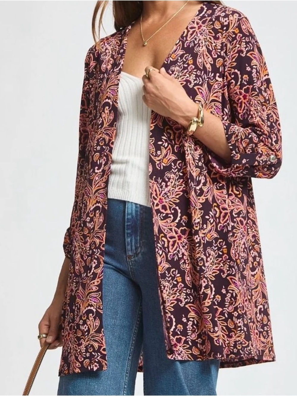 Dear Scarlett Lizzy Cardigan - Wine